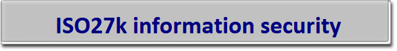 ISO27k information security